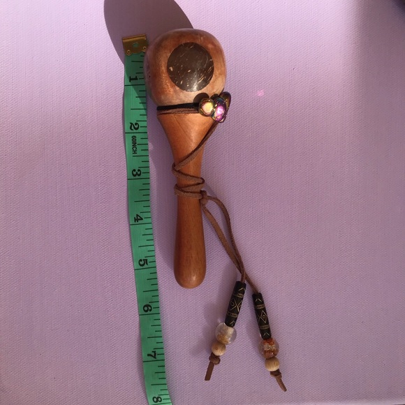 Shamanic Wood Rattle ✨ - Picture 9 of 9